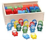 （HobbyBoo） 英語で遊ぶ アルファベット ドミノ 知育玩具