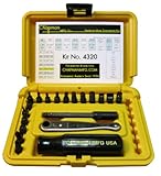 Chapman MFG #4320 Allen Hex Set American Made Screwdriver and Mini Ratchet Bit Set by Chapman MFG [並