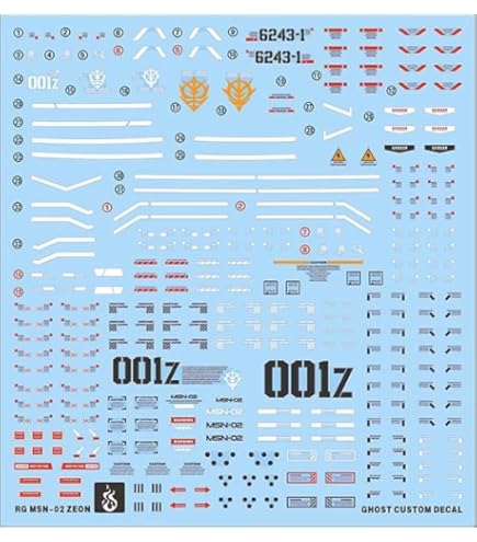 Amazon | 〔1/144スケール HG/RG〕MSN-002 ジオング 用水転写式