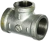 LDR 311 RT-1134 Galvanized Reducing Tee 1-Inch X 1-Inch X 3/4-Inch [並行輸入品]