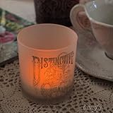 グラス　LEDキャンドル　アンティーク調インテリア