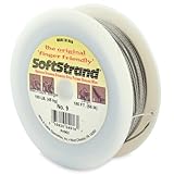 Softstrand Size 9 - 185-Feet Picture Wire Uncoated, Stranded Stainless Steel by Wire & Cable Special