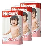 HUGGIES(ハギーズ) テープL 女の子用 (10~14kg) 48枚x3(144枚)