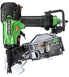 日立工機 高圧ロール釘打機 針金32~50mm シート27~50mm 品確法・2×4対応 グリーン NV50HMC(L)