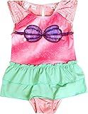 (ディズニー)Disney 女の子 水着 デザイン水着【disney-swim-g】95cm アリエル