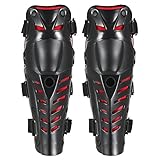 Docooler 1ペア 膝キャップパッド サイクリング膝プロテクター 通気性 調節可能 オートバイ モトクロス レーシング サイクリング用