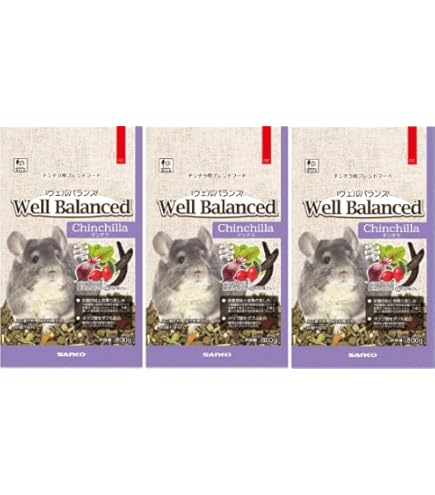 【値下】【まとめ買い】ウェルバランスチンチラフード12袋　三晃商会小動物ペレット 値下】【まとめ買い】ウェルバランスチンチラフード12袋 三晃