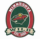 Minnesota Wild Wood Street Sign 11 x 13 " – NHL