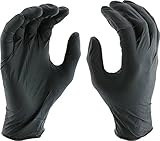 PosiShield Black Nitrile Disposable Glove-XL BLACK NITRILE GLOVES (並行輸入品)