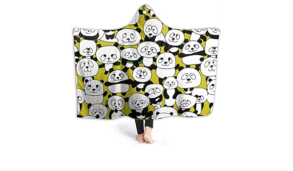 Amazon Co Jp エアコンブランケット フード付きブランケット 毛布 掛け毛布 パンダ柄 シングル ブランケット ひざ掛け毛布 フランネル 肩掛け フード付き 防寒 秋冬用 暖かい 軽量 キャンプ用品 エアコン対策 ホーム キッチン