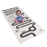 カーペット キッズラグ プレイマット 道路柄ラグマット ロードマップ 丸洗い可能 滑り止め加工 180ｘ70cm