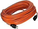 Prime Wire & Cable EC501635 100-Foot 16/3 SJTW Medium Duty Extension Cord, Orange [並行輸入品]