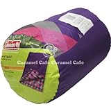 【Colemanコールマン】YOUTH COMFORT SMART SLEEPING BAG 子ども用寝袋【パープル】 ユーススリーピングバッグ 66×152.4cm キッズ寝袋 キャンプ用品