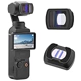 DJI OSMO POCKET 3 対応 磁気 アナモルフィックレンズ 1.15 X アナモルフィックレンズ シネマティック フレア効果 HD両面多層反射防止コーティング