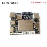 LattePanda（4G/64GB版）フルWindows 10/Linux miniPC X86 X64クアッドコア1.8GHz マザーボード、付属品付き …