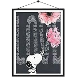 Amazon Co Jp Snoopy 油絵 動物画 スヌーピー アートパネル キャンバス アートパネル パネル ポスター おしゃれ アートボード 部屋飾り 壁の絵 40x50cm フレームレス ホーム キッチン