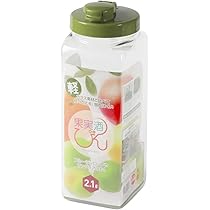 Amazon.co.jp: タケヤ化学工業 TAKEYA 果実酒びん 角型 S型 2.1L