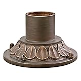 Kichler Lighting 9549LD Tournai 1-Light Decorative Pier Mount Accessory, London Berry Finish [並行輸入品]