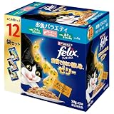 フィリックス パウチ キャットフード 我慢できない隠し味ゼリー お魚バラエティ 50gX12袋