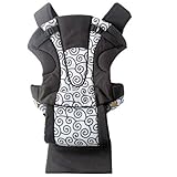 Luvable Friends Geometric Design 3-in-1 Soft Baby Carrier, Black (Discontinued by Manufacturer) by L