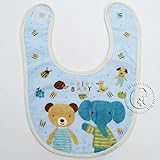 Weles ウェイルズ モンスイユ　ウェルズ　くま　ブルー　可愛い　スタイ　涎掛け　よだれ　赤ちゃん　ベビー　ギフト　男の子 …