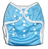 One Size Fit All- Diaper Covers for Prefolds or Regular Inserts PUL - BLUE by BubuBibi [並行輸入品]