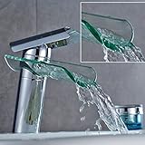 Auralum 洗面台用水栓 蛇口 混合栓 シングルレバー 立水栓 個性あふれるデザイン 手洗いボウル用 水道 トイレ用