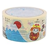 padou 【d-tape】 パッキングテープ (戦国) OPP製 パッキング用 セロテープ デザイン デコレーション シールテープ (幅4.8cm×長さ25m)