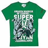 ドラゴンボール超 半袖Tシャツ 子供 孫悟空 ベジータ スーパーサイヤ人 ゴッド コスパ fo-ht07 150 グリーン