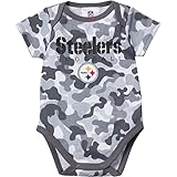 Gerber Baby Boys Pittsburgh Steelers迷彩ボディスーツ