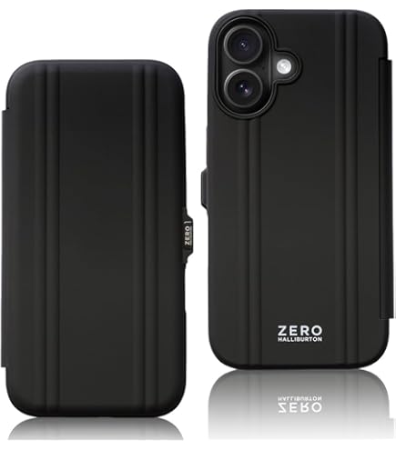 ゼロハリバートンiPhone16手帳タイプ ZERO HALLIBURTON（ゼロハリバートン） 【メール便送料無料】iPhone
