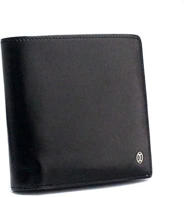 カルティエ Cartier パシャ 二つ折り財布 ブラック メンズ レザー 中古 メンズバッグ 財布 Amazon