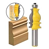 TOOGOO 1セット建築用モールド彫刻機フライスカッター - 1/2インチシャンクテノンカッターの木工用工具
