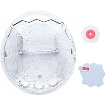 Amazon.co.jp: たまごっちパラダイス ケース ラメ入り 透明 カバー For