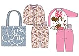 (ディズニー)Disney ベビー 2017年 キャラクターパジャマ2セット入り福袋 トートバック付き【a71f1】 90cm ミニー
