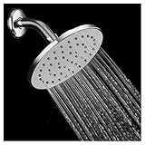 Hydroluxe新しい6 "高圧力super-drenching降雨シャワーヘッドhydro-blastテクノロジーの高電源水フローパフォーマンス/プレミアムクロームフロント＆バック仕上げ
