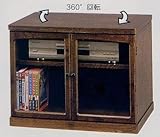 回転テレビ台7564ミディアムオーク