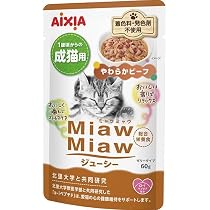 Amazon | MiawMiaw ジューシー 香るおかか 60g×12コ ［ミャウミャウ 