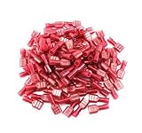 Wiwaplex 50pcs (25Female & 25Male) Fully Insulated Wire Terminals Connector Nylon Spade Connectors R