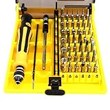 45in1　精密/特殊ドライバーセット　スクエアヘッド　トルクス　六角　Y型　クロス　プラム型　ワード　スター　コンビネーション　多機能