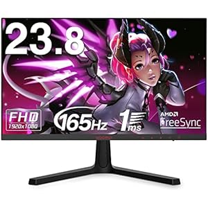 KOORUI 23.8インチ ゲーミングモニター FHD 165Hz 1ms
