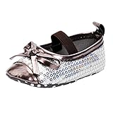 B Blesiya ベビー靴　ルームシューズ　トレーニングシューズ　ベビーシューズ　スパンコール　ちょう結び　かわいい　全3サイズ　0〜24ヶ月 - マルチ, 18〜24ヶ月