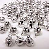 鈴 手芸用 【シルバー10ｍｍ】業務用卸パック 80個入り アクセサリー パーツ 開運 運気 いい音 お守り 縁起 bell 銀色 手芸 ハンドメイド 和風