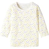 コンビミニ 長袖Tシャツ(カラフルドット) 90 オフホワイト