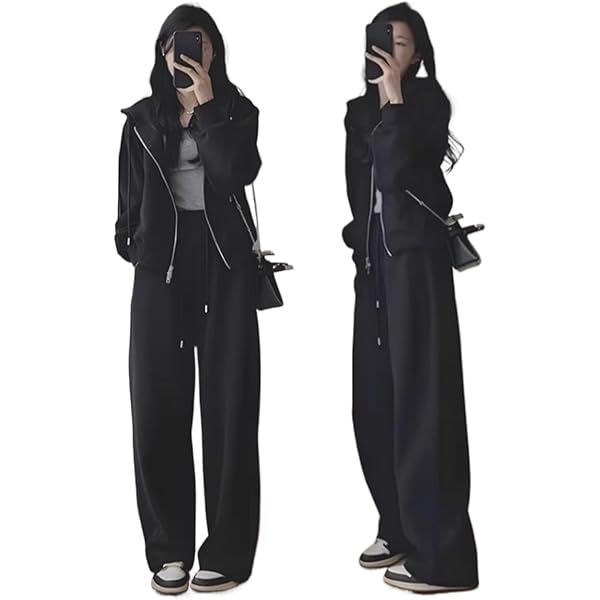 Amazon | ベロア レディース ジャージ 上下 セットアップ