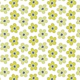 lola (ロラ) インテリアDIY用PVCシート クリエイティブ・フォイル のり付き45cm×3m スモールフラワー ライムイエロー LOA6004