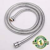 VANRA Shower Hose Replacement Extension Flexible Pipe Stainless Steel Shower Hose Handheld Stretchab