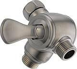 Delta Faucet U4929-SS-PK Universal Showering Components 3-Way Shower Arm Diverter for Handshower, St