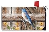 Bluebirds Song夏メールボックスカバーフェンスゲートフローラル標準Briarwood Lane