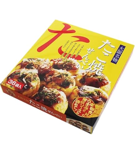 Amazon.co.jp: たこ焼せんべい ソースマヨ味 264g (22g×12袋